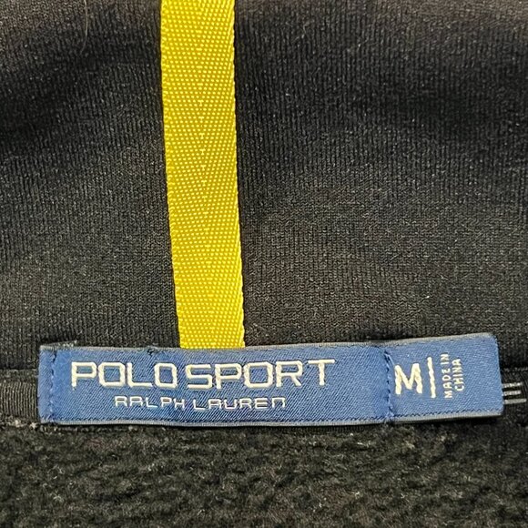 Polo Ralph Lauren Men’s Full Zip Hybrid Tech Jacket, Black, M - Picture 3 of 11